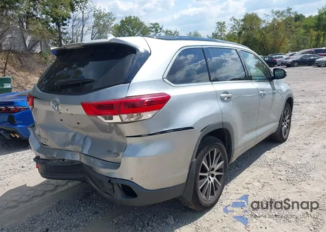 2017 Toyota Highlander Se из США, поврежденный, VIN 5TDJZRFH2HS361282